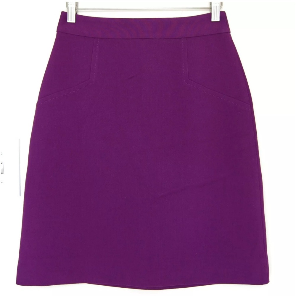Kate Spade ♠️ 60’s Mod Plum Purple Skirt